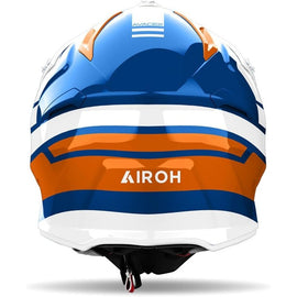 Casco de Motocross Naranja Brillo Airoh Aviator Ace 2 Sake