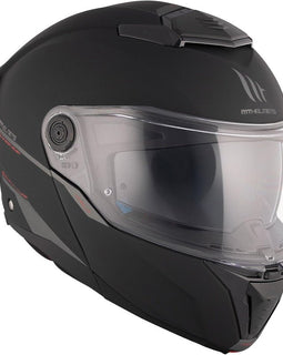 Casco Modular Negro Mate MT Atom 2 SV Solid