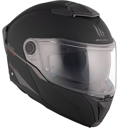 Casco Modular Negro Mate MT Atom 2 SV Solid