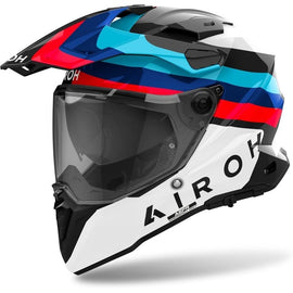 Casco Integral Moto Black Gloss Airoh Commander 2 Doom
