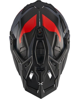 Casco Integral Gris Keyo Rojo Mate Nexx XWED3