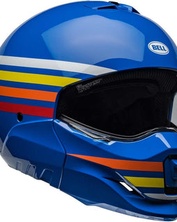 Casco Gloss Prime Azul BELL Broozer