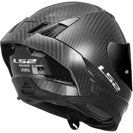 Casco Integral de Moto Trax Matt Carbon LS2 FF807 Dragon