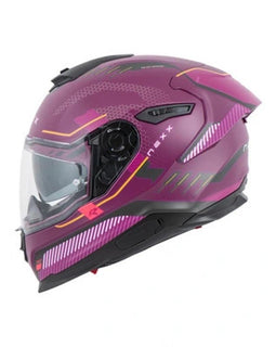 Casco Moto Integral Morado NEXX Y.100R Baron