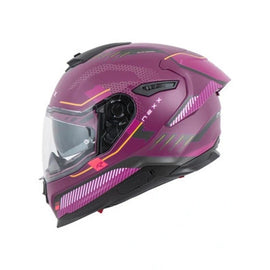 Casco Moto Integral Morado NEXX Y.100R Baron