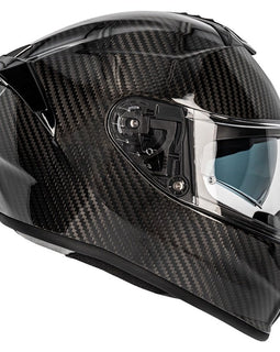 Casco Integral Carbon Gloss Negro 130R Helmets Kashima