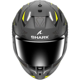 Casco Integral de Moto Negro/Amarillo SHARK SKWAL i3 LINIK