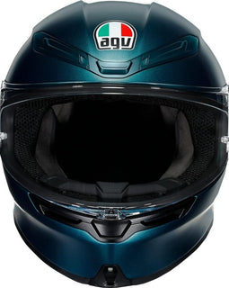 Casco Moto Matte Petrolio AGV K6 Solid