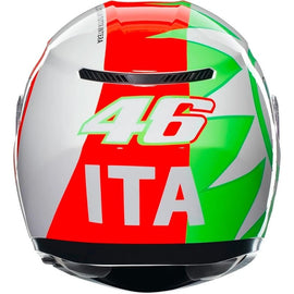 Casco Integral Moto Rojo AGV K3 E2206 MPLK Mugello