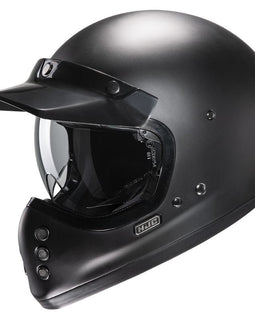 Casco Semi Flat Negro HJC V60
