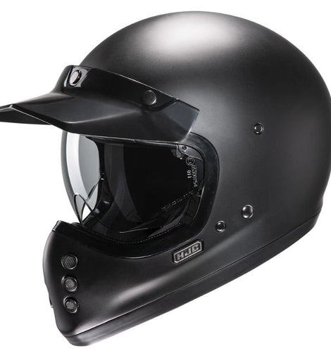 Casco Semi Flat Negro HJC V60