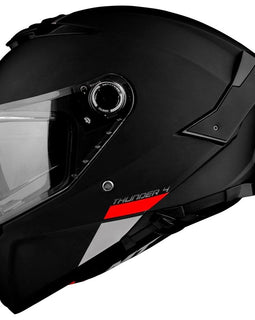 Casco Integral Negro Mate MT Thunder 4 SV Solid A1