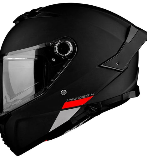 Casco Integral Negro Mate MT Thunder 4 SV Solid A1