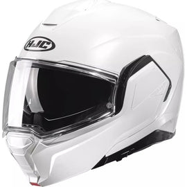 Casco Modular de Moto Blanco Perla HJC i100