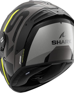 Casco Integral Moto Negro/Amarillo Shark Spartan RS Carbon Shawn DYA