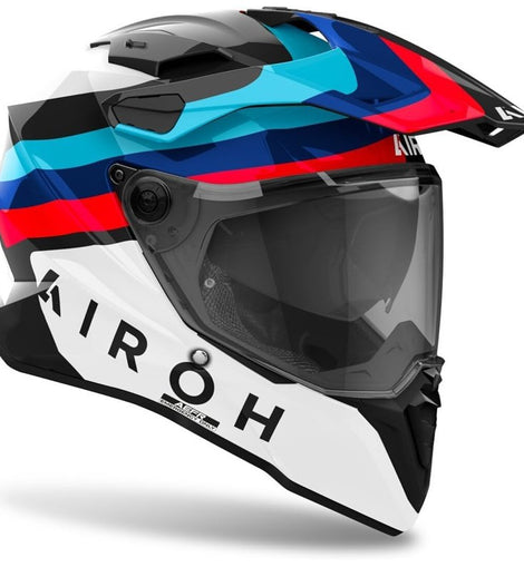 Casco Integral Moto Black Gloss Airoh Commander 2 Doom