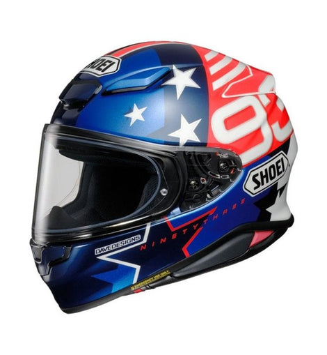 Casco Integral de Moto Marquez American Spirit TC10 Shoei NXR 2