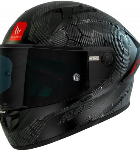 Casco Integral Carbono Brillo MT Helmets KRE+ S Solid A11