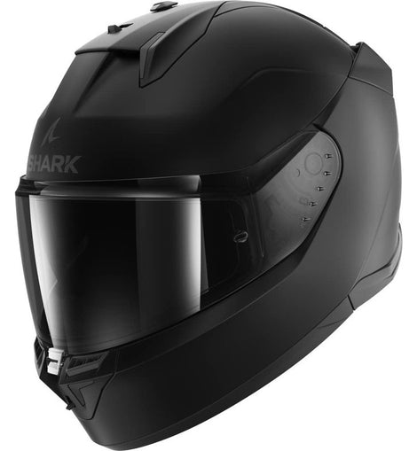 Casco Integral de Moto Negro Blank Matt SHARK D-SKWAL 3