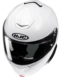 Casco Modular Moto Pearl White HJC i91 Solid