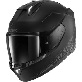 Casco Integral Moto Negro Mate Shark SKWAL i3 Blank SP
