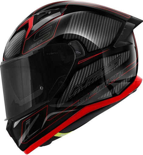 Casco Integral Moto Negro/Titanio/Rojo GIVI 50.9 Enigma
