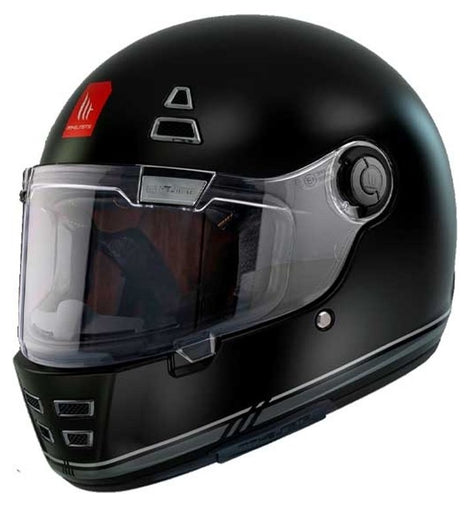 Casco Integral Negro Mate MT Helmets Jarama SV Solid B2