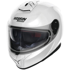 Casco Integral Moto Blanco Metal Nolan N80-8 Classic N-Com