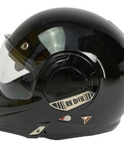 Casco Modular Negro Brillante By City 180 Tech R.22.06