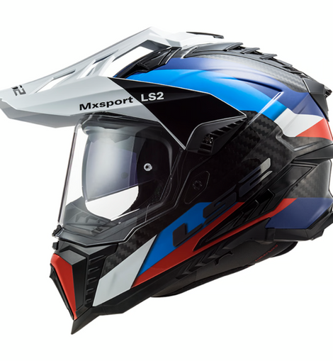 Casco Integral Negro/Azul LS2 MX701 Explorer C 2206 Frontier