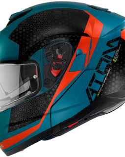 Casco Modular Azul Mate MT Atom SV Adventure
