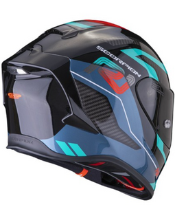 Casco Integral Negro/Rojo/Azul Scorpion EXO-R1 Evo Air Coup