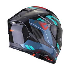 Casco Integral Negro/Rojo/Azul Scorpion EXO-R1 Evo Air Coup