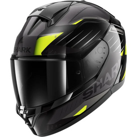 Casco Integral Negro/Amarillo Shark Ridill 2 Bersek