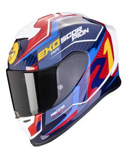 Casco Integral Amarillo/Rojo/Azul Scorpion EXO-R1 Evo Air Coup