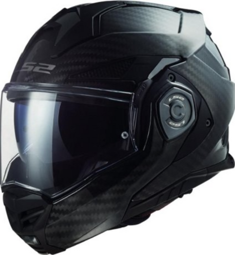 Casco Modular Negro LS2 FF901 Advant X Carbon