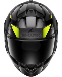 Casco Integral Negro/Amarillo Shark Ridill 2 Bersek