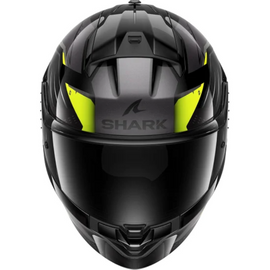 Casco Integral Negro/Amarillo Shark Ridill 2 Bersek