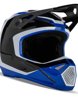Casco Motocross Azul Fox Racing V1