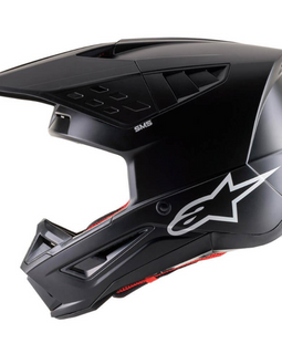 Casco Negro/Gris Alpinestars SM5 Solid