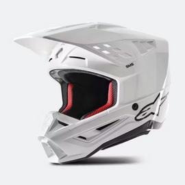 Casco Blanco Alpinestars SM5 Solid