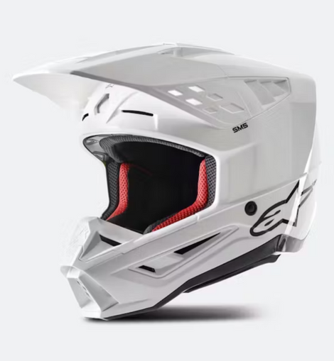 Casco Blanco Alpinestars SM5 Solid