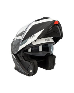 Casco Integral Black Matt / White 130R Itami V2 Tiles