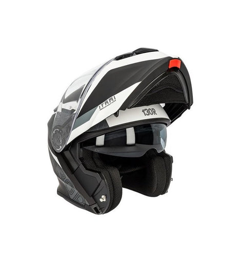 Casco Integral Black Matt / White 130R Itami V2 Tiles