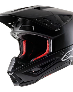 Casco Negro/Gris Alpinestars SM5 Solid