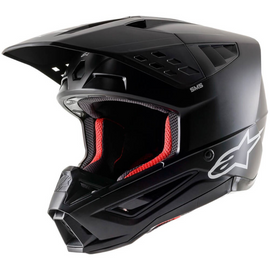 Casco Negro/Gris Alpinestars SM5 Solid