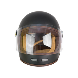 Casco Integral Negro Mate By City Roadster II R.22.06
