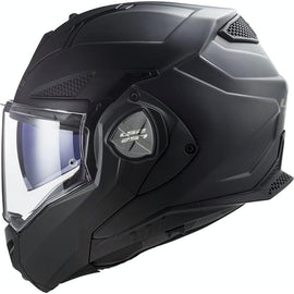 Casco de Motocicleta Mat Black LS2 ADVANT X Modular Solid