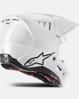 Casco Blanco Alpinestars SM5 Solid
