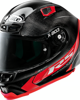 Casco Integral Negro/Rojo Nolan X-Lite X-803 RS Ultra Carbon Hot Lap